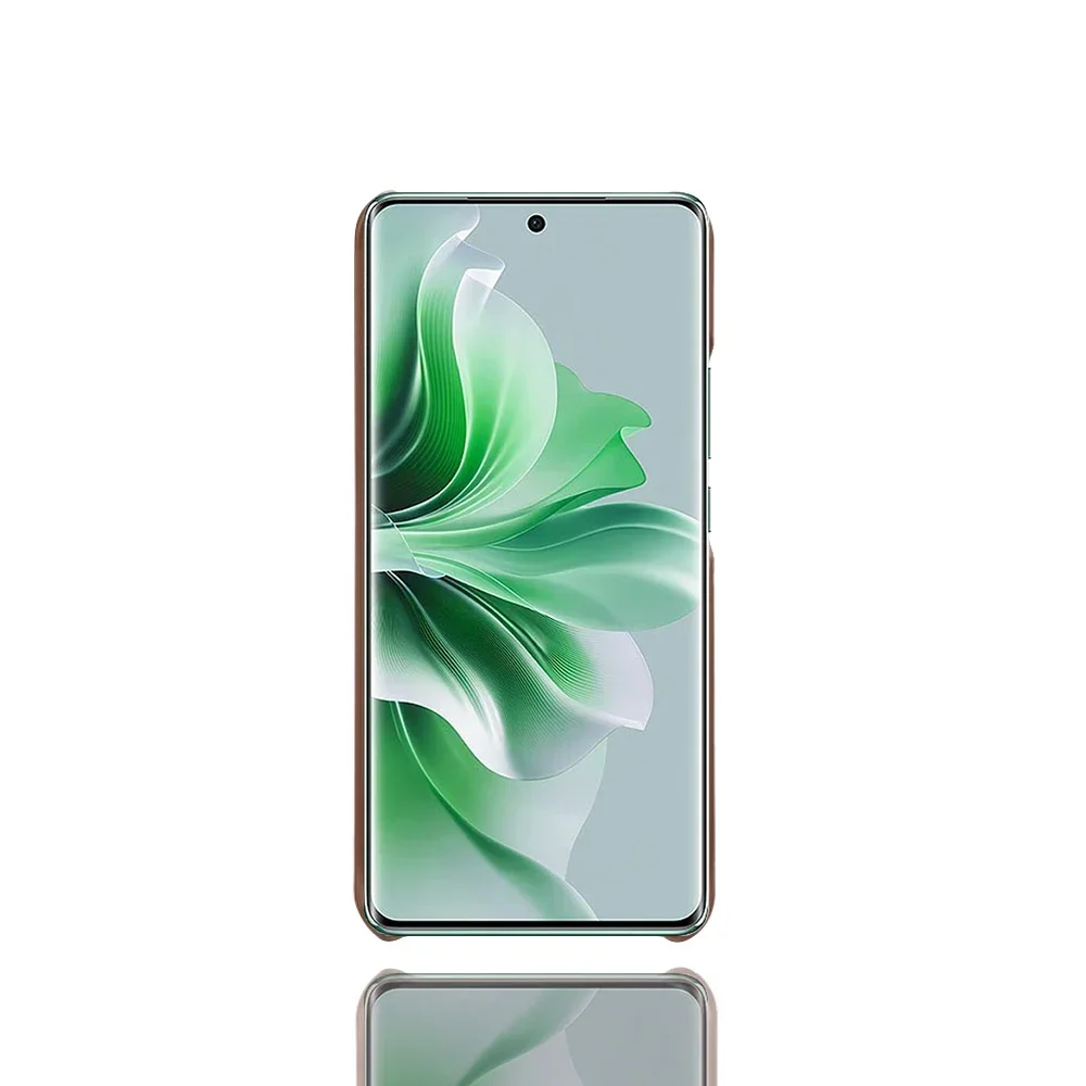 Для Oppo Reno11 Pro Funda Роскошный тонкий кожаный деловой чехол для OPPO Reno 11 11pro 5G 6 7 дюйма