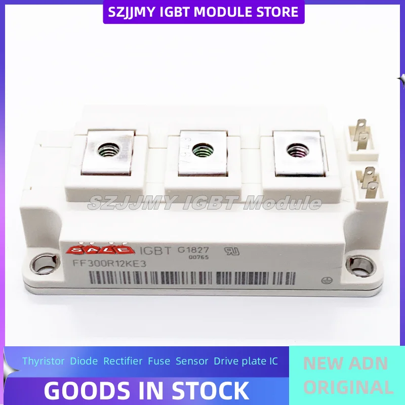 

SZJJMY IGBT Module 2A300HB12C2F FF300R12KT3 FF300R12KE3 FF300R12KT4 FF300R12KE4 FREE SHIPPING NEW AND ORIGINAL