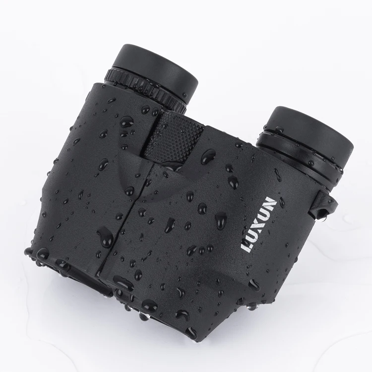 

LUXUN High Quality Clear Low Light Vision Large Eyepiece Waterproof 12x25 Compact Binoculars For Adults Kids