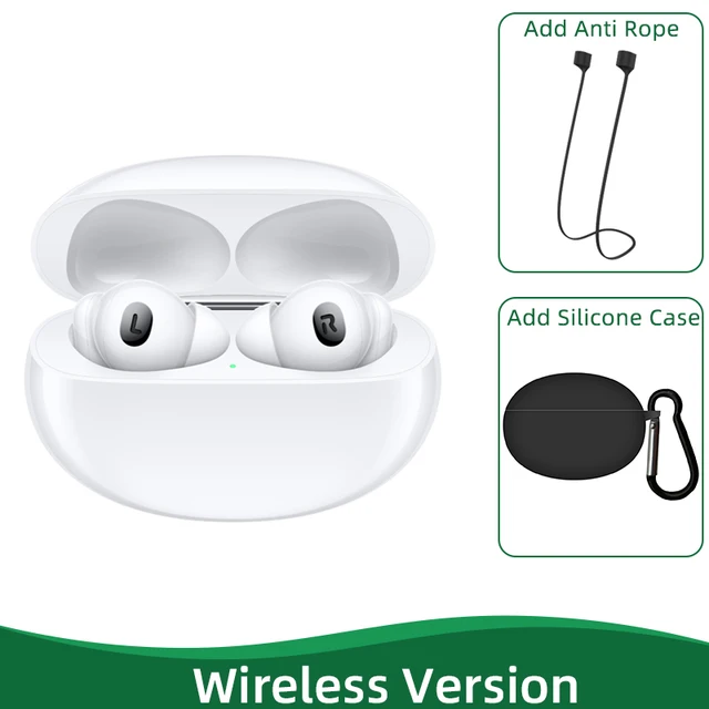 OPPO ENCO X2 white wireless + anti-lose cable + black case