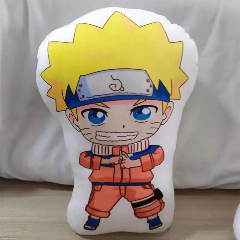 Подушка плюшевая Двусторонняя аниме Наруто 10/45 см | Игрушки и хобби
