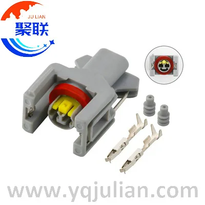 Автоматический 2-контактный разъем 1743486-3 240PC024S8014 10811963 электрический соединитель с клеммами