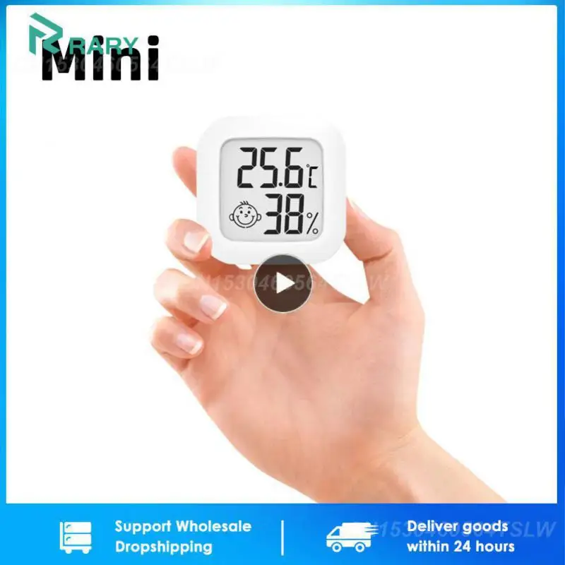 

Electronic Temperature And Humidity Meter Lcd Digital Mini Upgrade Thermometer Hygrometer Room Temperature Humidity Meter Sensor