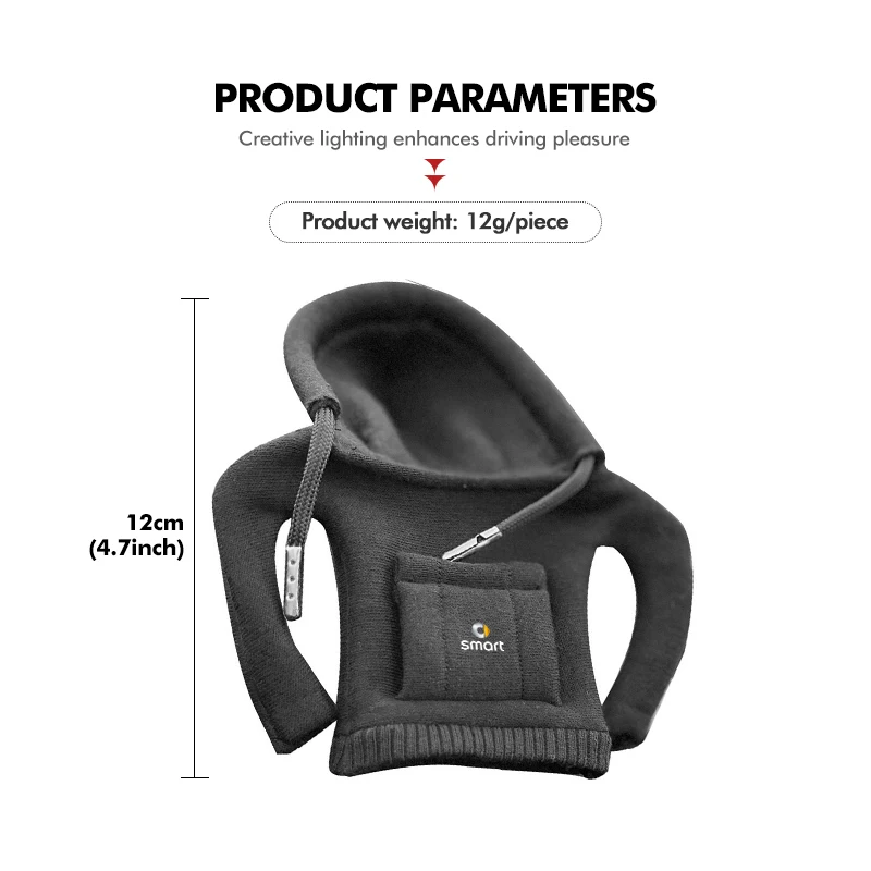 Модный автомобильный чехол для рычага переключения передач толстовка с