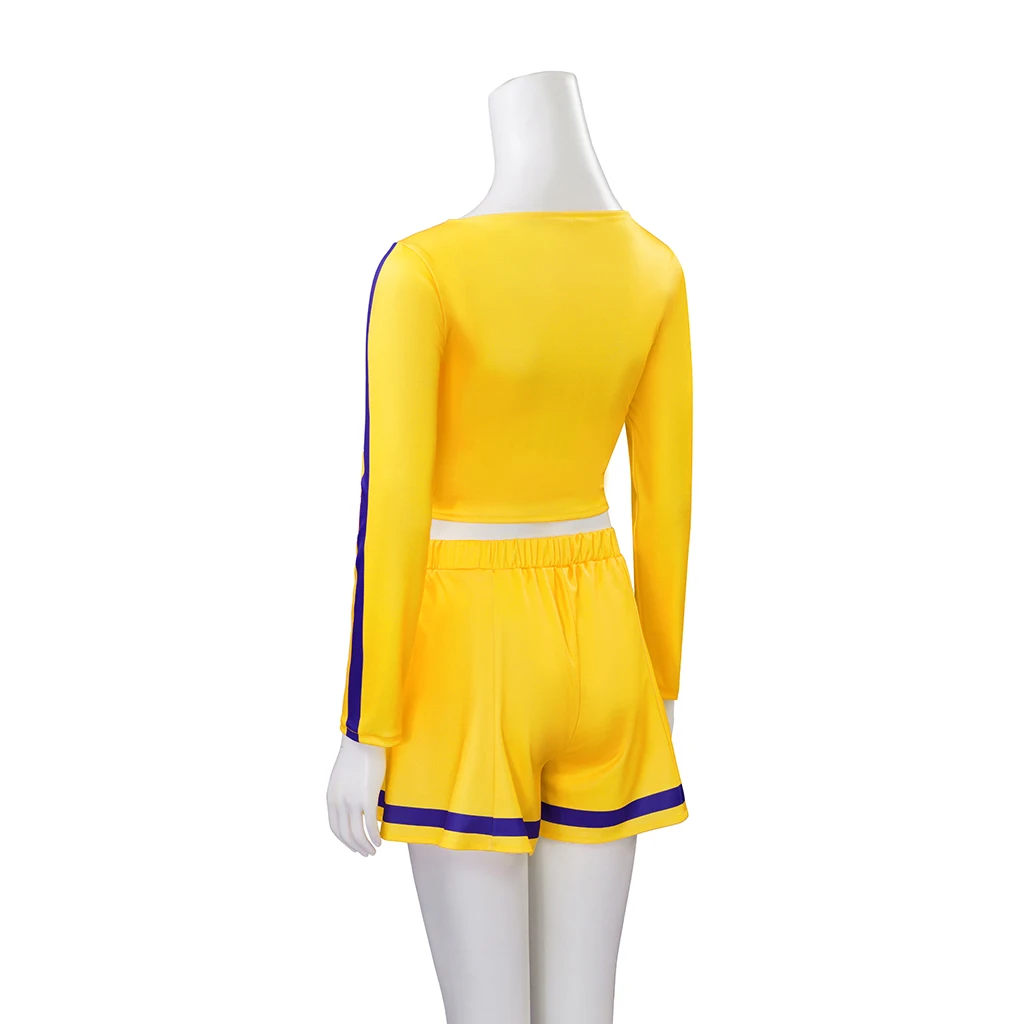 Униформа черлидинга Баффи — истребительница вампиров женские желтые топы юбки