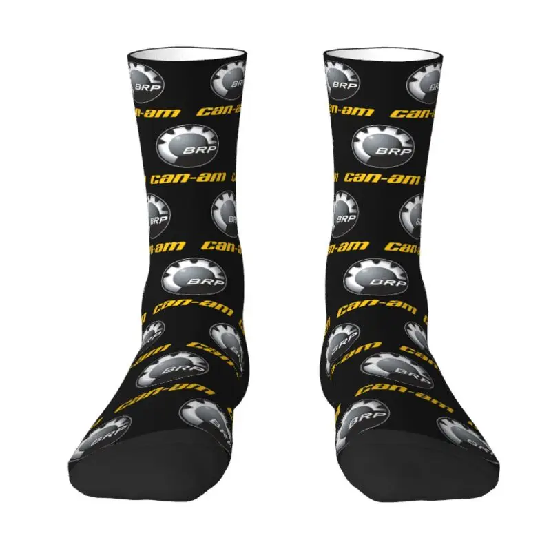 

Funny Printed BRP ATV Unisex Can Am Logo Socks for Men Women Stretchy Summer Autumn Winter Crew Socks