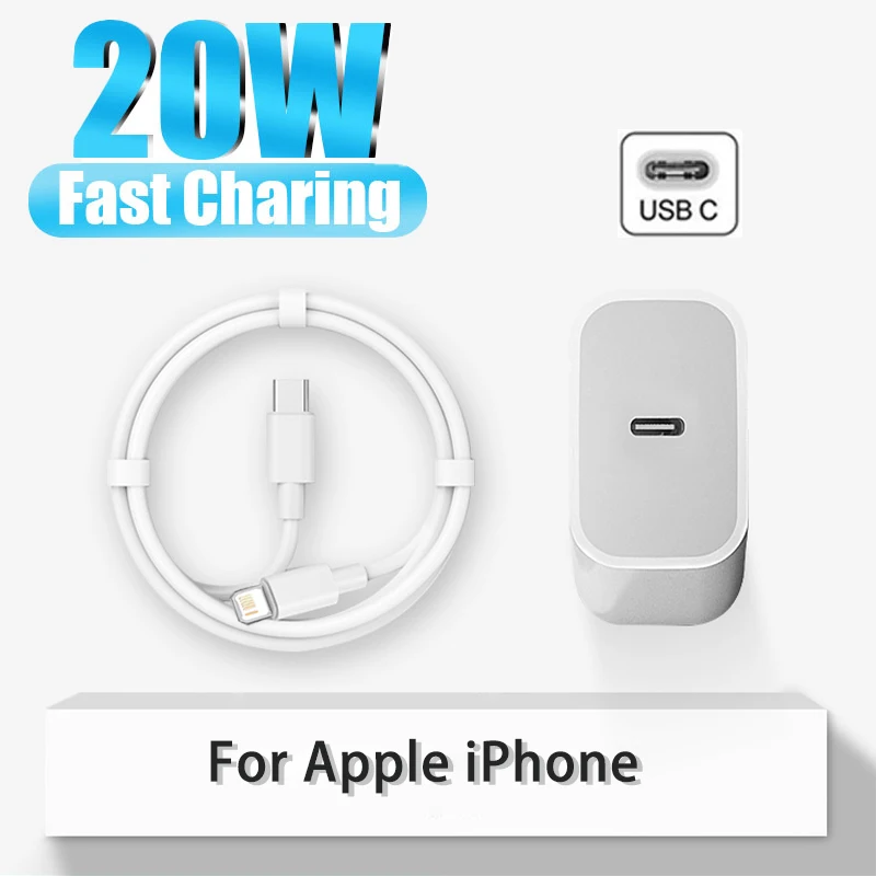 

USB Type C Charger For iPhone 14 13 12 11 XS Pro MAX Mini 20W PD QC 4.0 3.0 Fast Charger For iPad iPhone X 8 7 3A Quick Charging