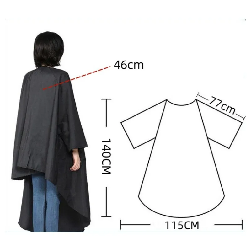 Плащ с длинными рукавами для салона индивидуальный логотип парикмахерский