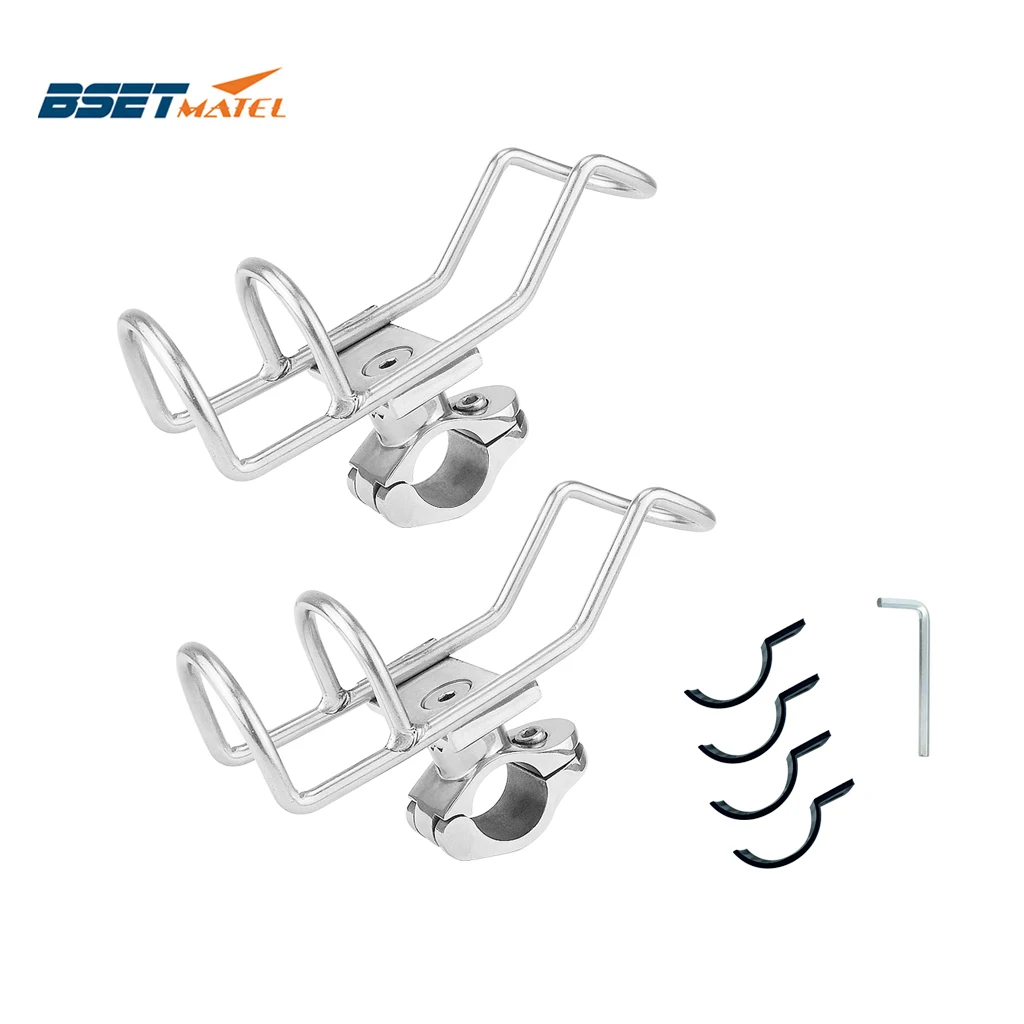 

2 шт., держатель для удочки, 26 или 32 мм, из нержавеющей стали