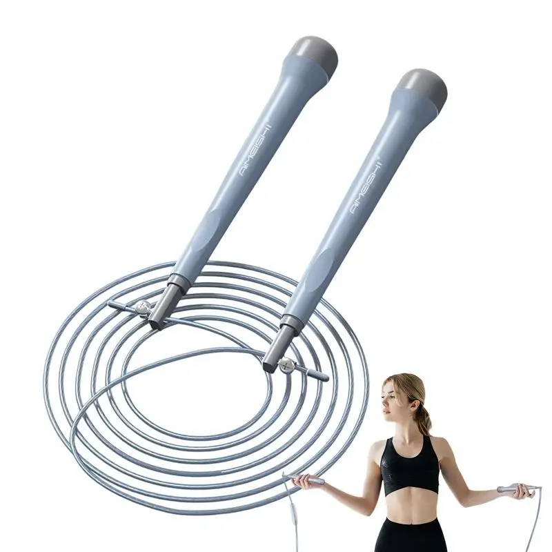 

Скоростной Скакалка Регулируемая Скакалка для фитнеса скоростной прыжок износостойкая для женщин мужчин взрослых детей кардио и прочность