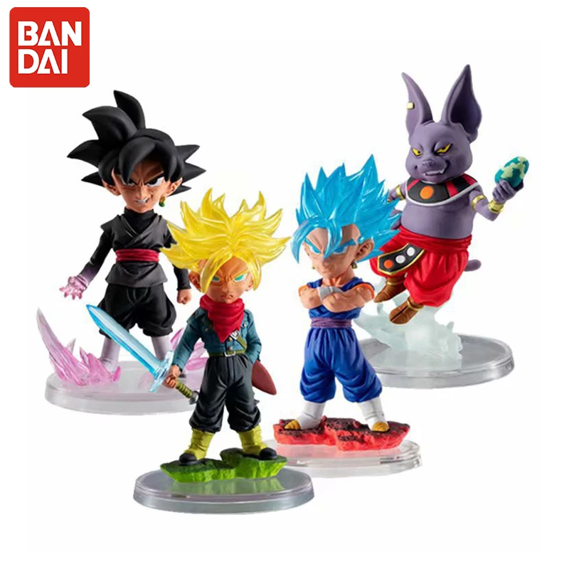 

4Pcs 1set Anime Dragon Ball Figure Super Saiyan Goku Trunks Beerus Action Figures Model Toy Desktop Ornaments Collection Gifts