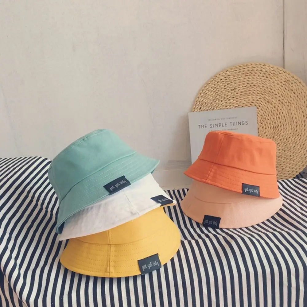 

Детская шапка ярких цветов, весенне-летняя универсальная Панама для маленьких мальчиков и девочек, милая детская Солнцезащитная шапка, Пляжные шапки для улицы