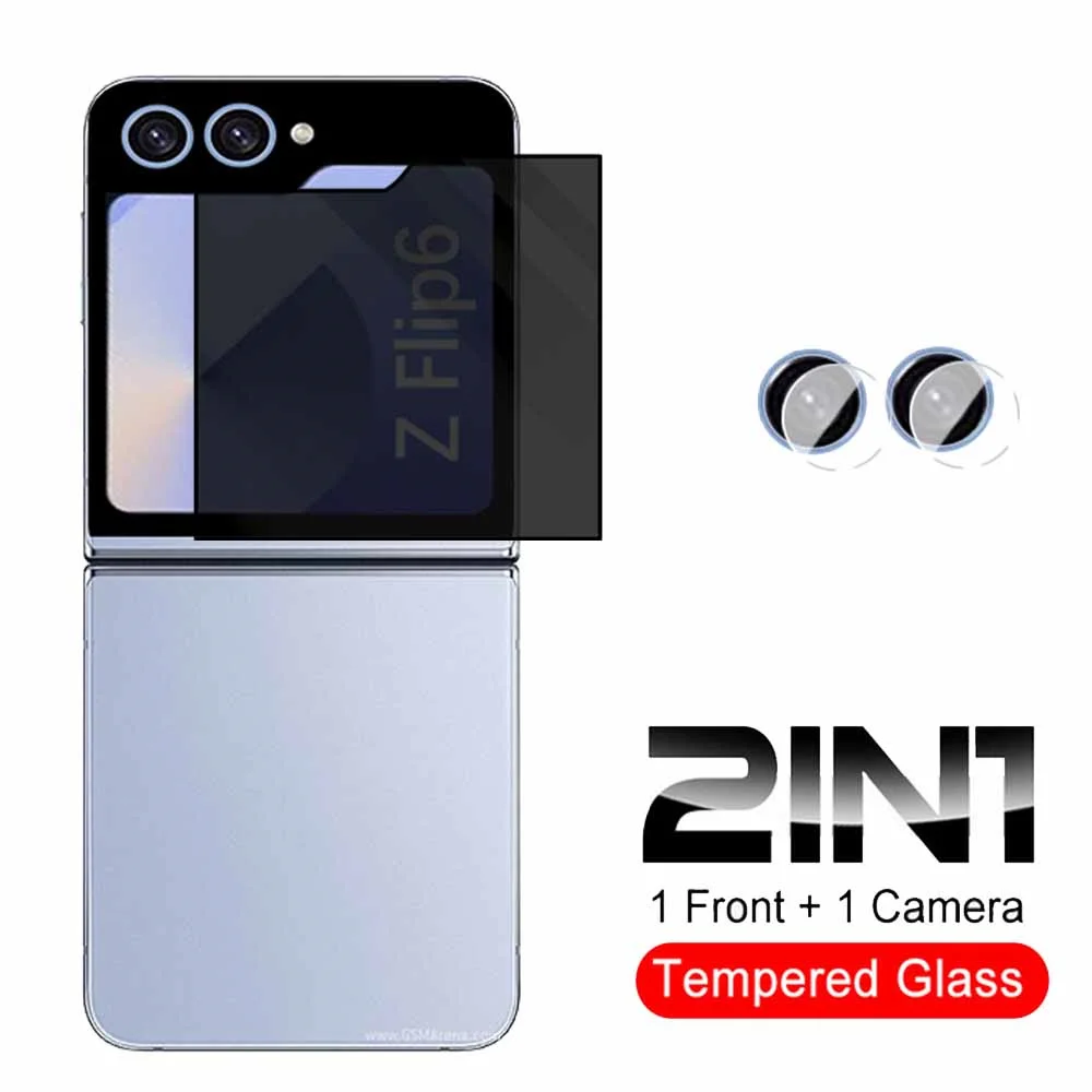 2 в 1 Защитное стекло для экрана камеры Samsung Galaxy Z Flip6