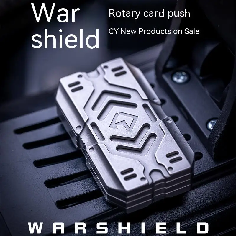 WARSHIELD Rotating Spinfit Haptic Coin EDC Slider Adult Decompression Toy Anti Stress Cool Stuff Magic Spinning Infinity Nado enlarge