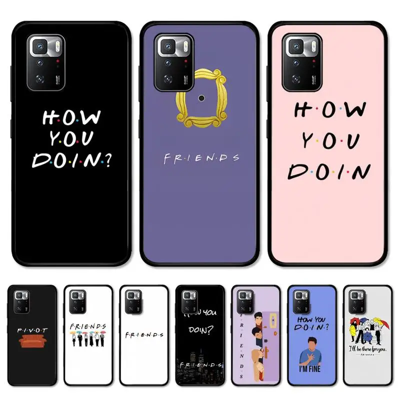

Friends TV Show Phone Case for Redmi Note 8 7 9 4 6 pro max T X 5A 3 10 lite pro