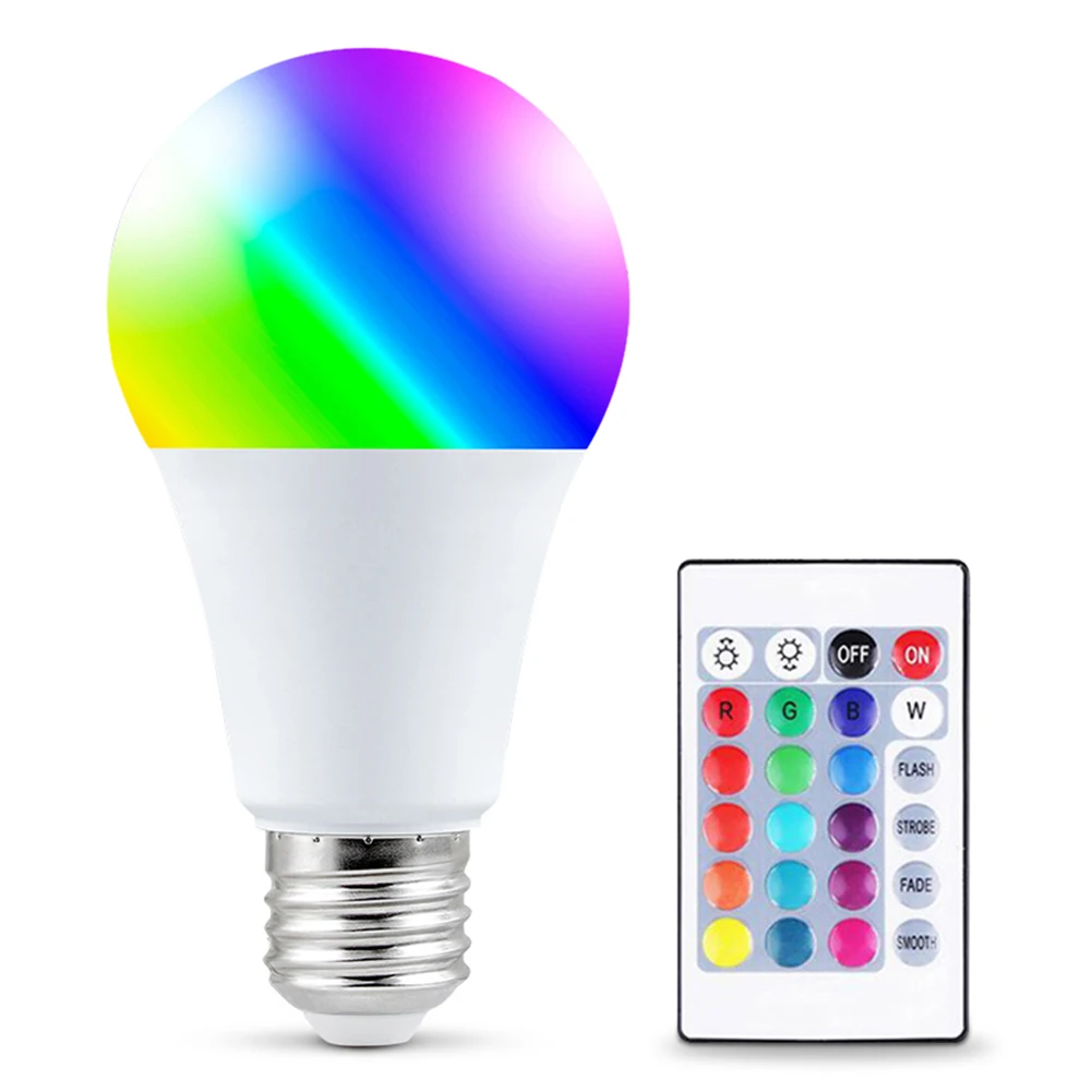 

Светильник RGB лампа E27, 220 В, 10 Вт, 15 Вт