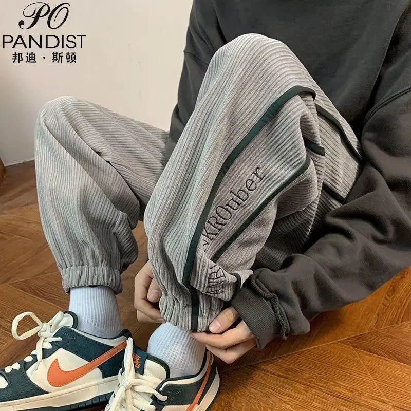

Students' Versatile Casual Pants Spring Summer Men's Loose Leggings Ins Trend Sports Pants Men Streetwear Cargo Pants Hip Hop