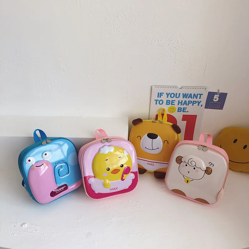 Korean Fashion Children Backpack Boys and Girls Cartoon Cute Baby Travel Portable Kindergarten Schoolbag Cute Toddler Backpack
