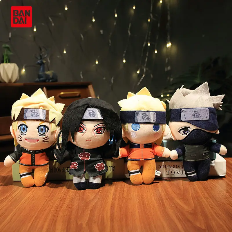 

Bandai Naruto Plush Toy Doll Itachi Uchiha Kakashi Naruto Doll Two-Dimensional Animation Doll 20cm