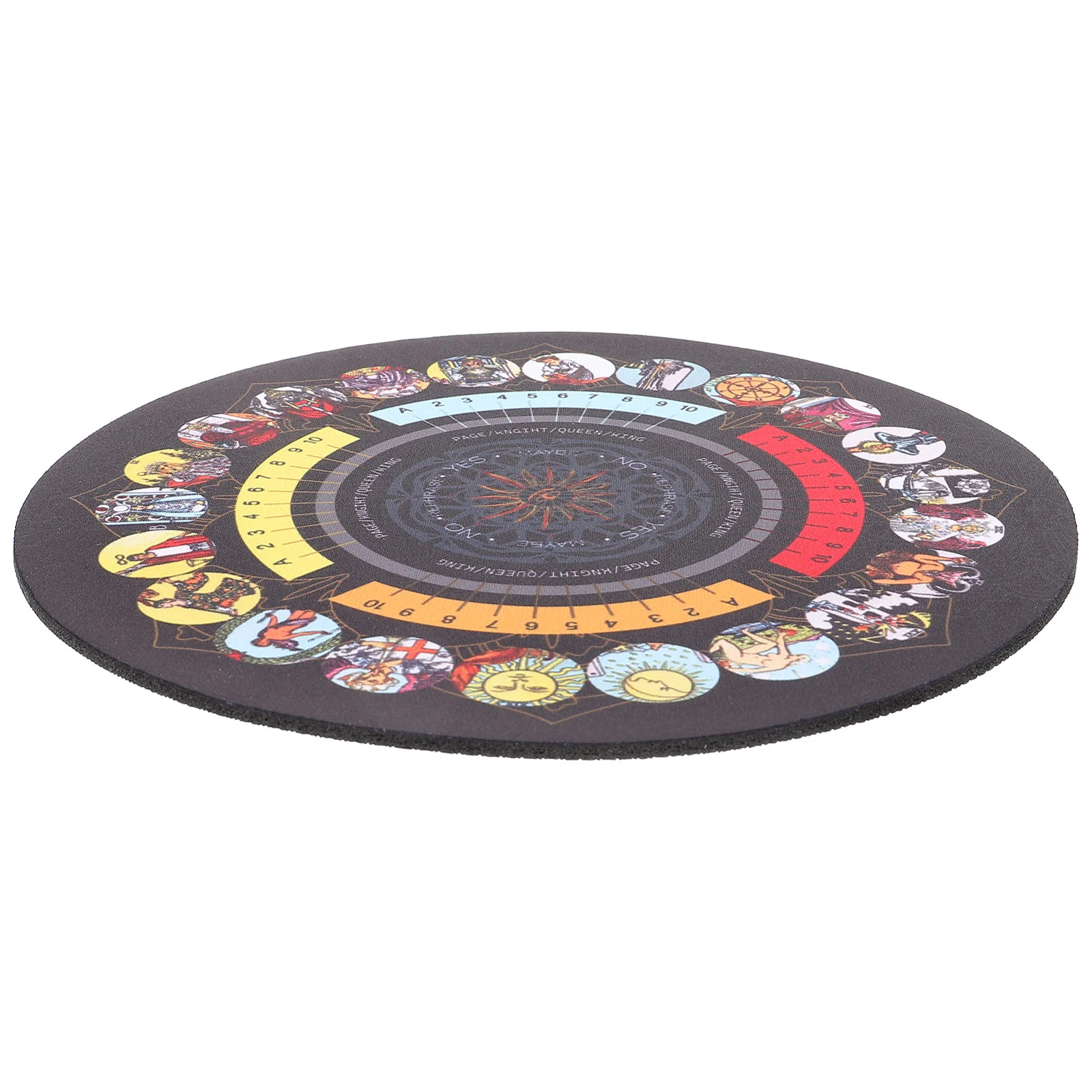 Резиновый коврик Таро Карты для гадания Скатерть Украшение Декоративный Доска