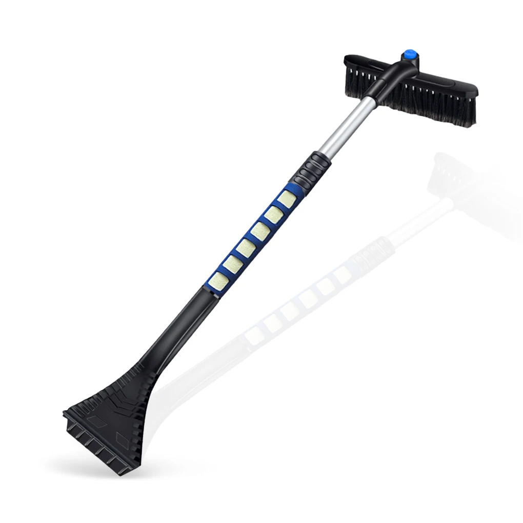 

Car Ice Scraper Snow Removal Windscreen Breaker Tool Ergonomics Anti Slip Double Sided Vehicle Brush Outdoor Driving