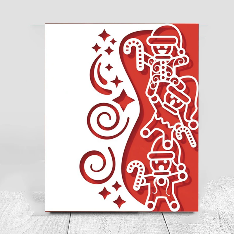 

New Arrival 2022 Metal Cutting Dies For Scrapbooking Diy Handmade Christmas Card Cover Holiday Gift Decoration