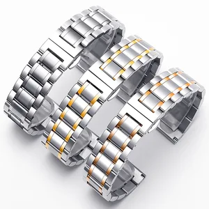 20mm 22mm 24mm Solid Stainless Steel Bands for Samsung Galaxy 4 46 42MM Gear S3 Classic Universal Strap Wrist Bracelet 18mm 19mm