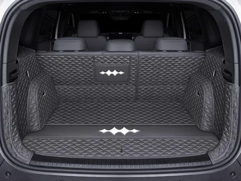 Аксессуары Коврики для BYD Equation Leopard Titanium 3 2025 + Коврик для багажника Задний багажник Кожаный коврик для багажника Защитный коврик для пола
