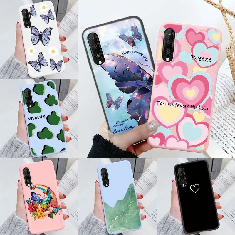 Чехол для телефона из ТПУ Honor 9C Y7P Huawei Y6S Y9 Y6 Y7 Prime 8A 9 Plus Mate 20 Lite P30 Pro P40 E Блестящий