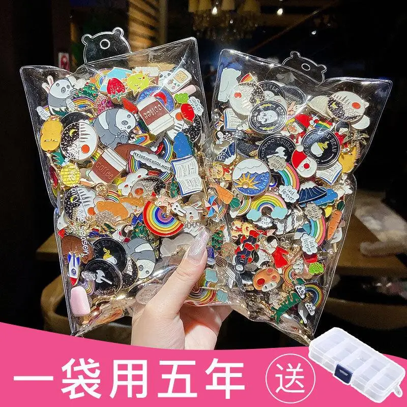 

Cartoon Random Badges Cute INS Tide Personalized Badge Pins Accessories Clothes Backpack Metal Small Jewelry Brooch