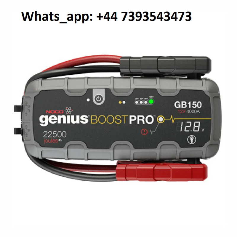 Аутентичный ультрабезопасный литиевый прыжок NOCO Genius Boost Pro GB150 4000 А 12 В