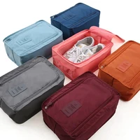 shoes bags travel cosmetic storage bag portable clothing pouch waterproof home shoes organizer bag dust proof luggage shoes box