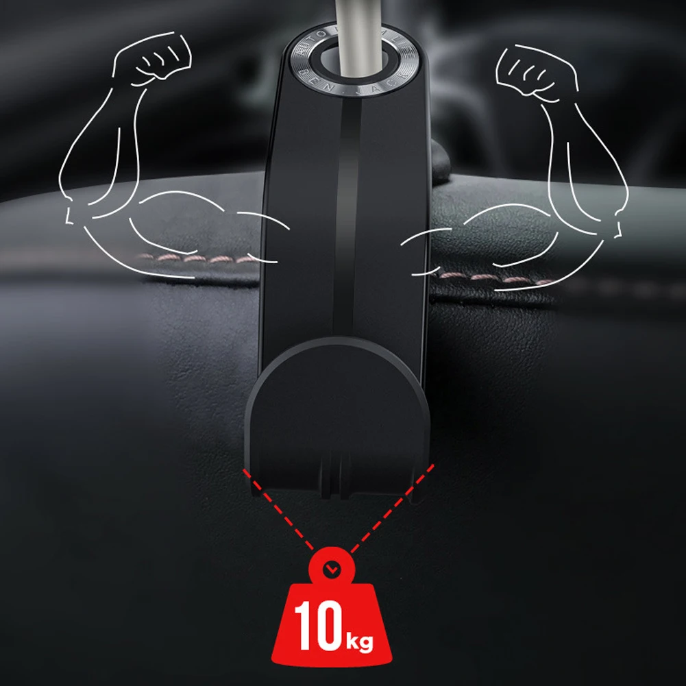 

Hidden Hook Strong Car Back Seat Hanging Hook Headrest Hook Auto Seat Back Clips Bracket Hanger Auto Fastener Clips Car Interior