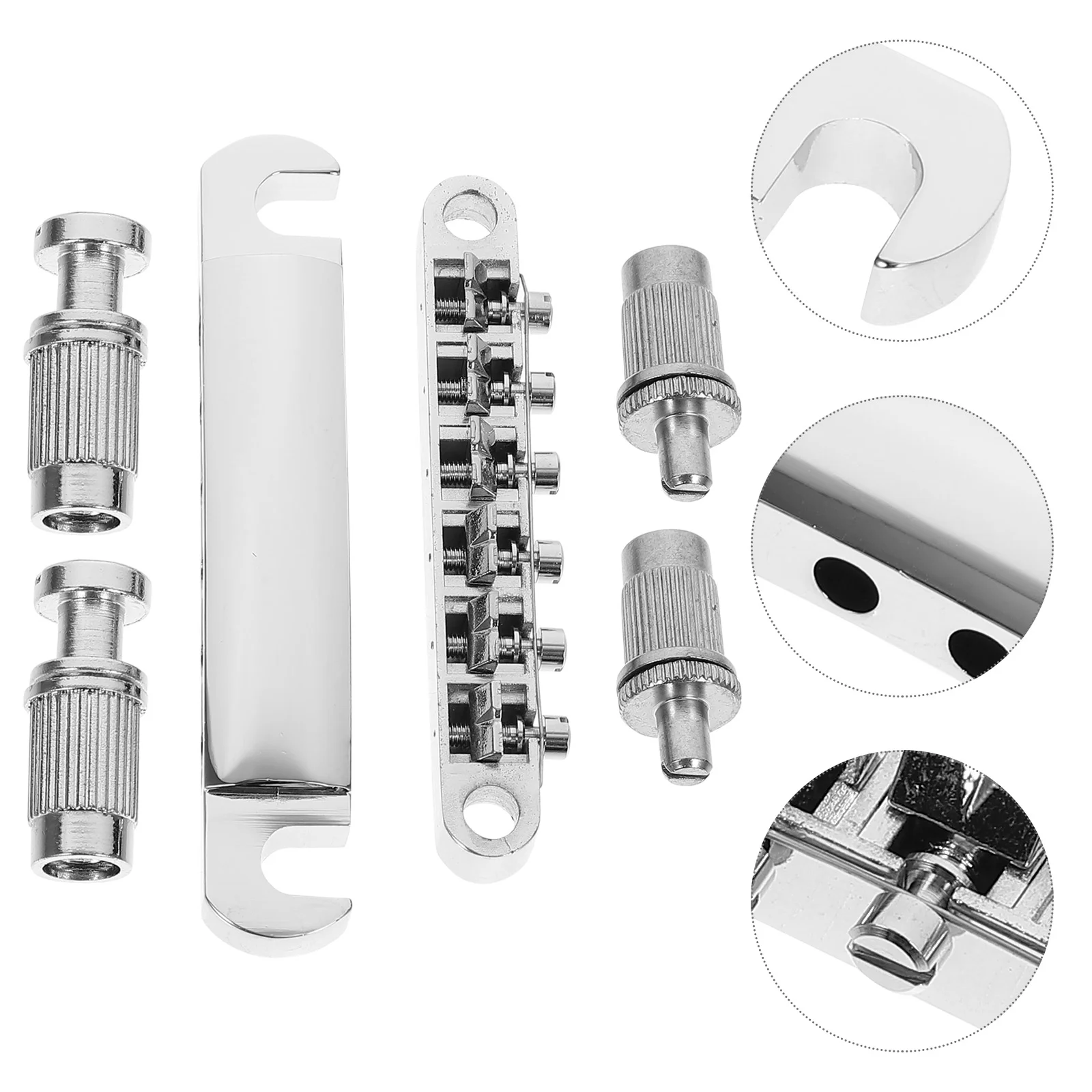 

Bridge Guitar Saddle Electric Metal Parts Stringtailpiece Bridgesmatic Posts Threaded Hardtail Guiatrtune Saddles Bass Strings