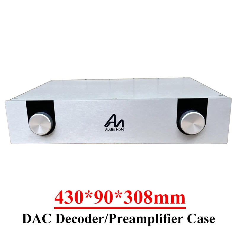 

430*90*308mm Replica AN Preamplifier Enclosure Case DAC Decoder Chassis Diy Audio Amplifier Accessories