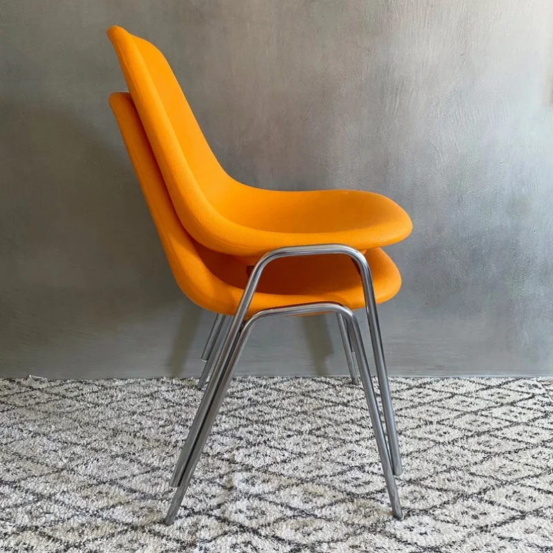 

Vintage chair Orly by Bruno Pollak for Sulo Germany, orange, 70s/80s