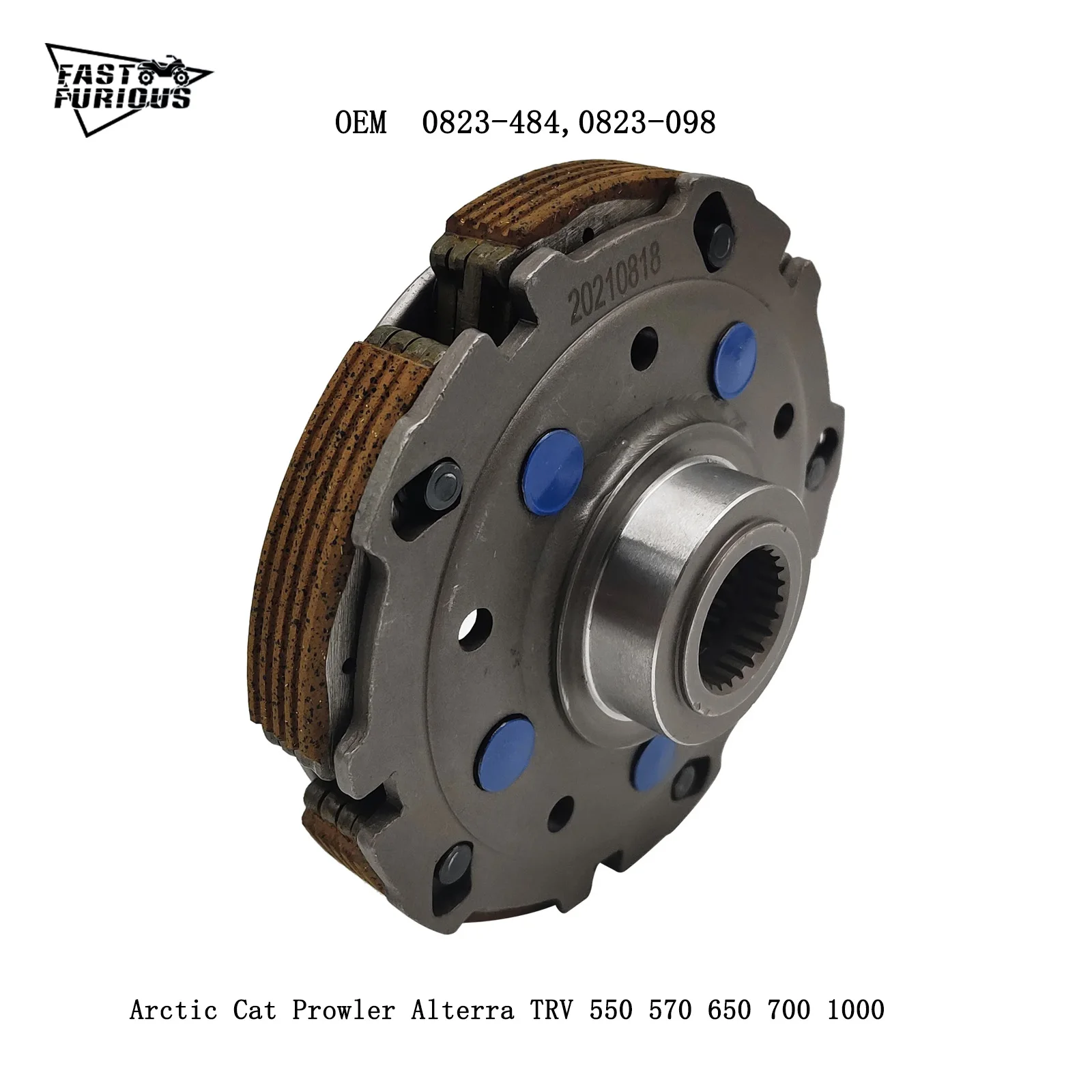 

Коврик муфты сцепления в сборе для Arctic Cat Prowler Alterra TRV 550 570 650 700 1000 0823-484 0823-098