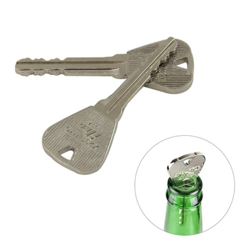 

New Magic Key Props Trick Through Bottle Or Ring Penetration Trick Props For Bar And Classmates Reunion For Kid Magic Toys