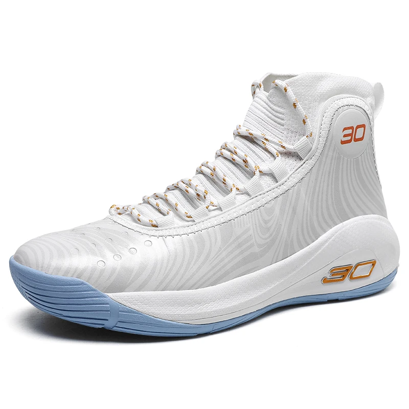 Men's Basketball Shoes Breathable Cushioning Non-Slip Wearable Sports Shoes Gym Training Athletic Basketball Sneakers for Women