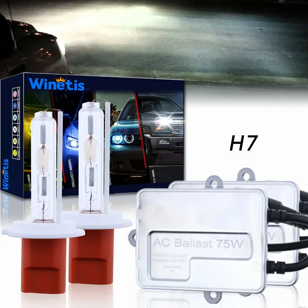 

75W H7 Hid Headlight Light Kit For Mercedes-Benz Gla250 2015-2019 Gls450 2017-19
