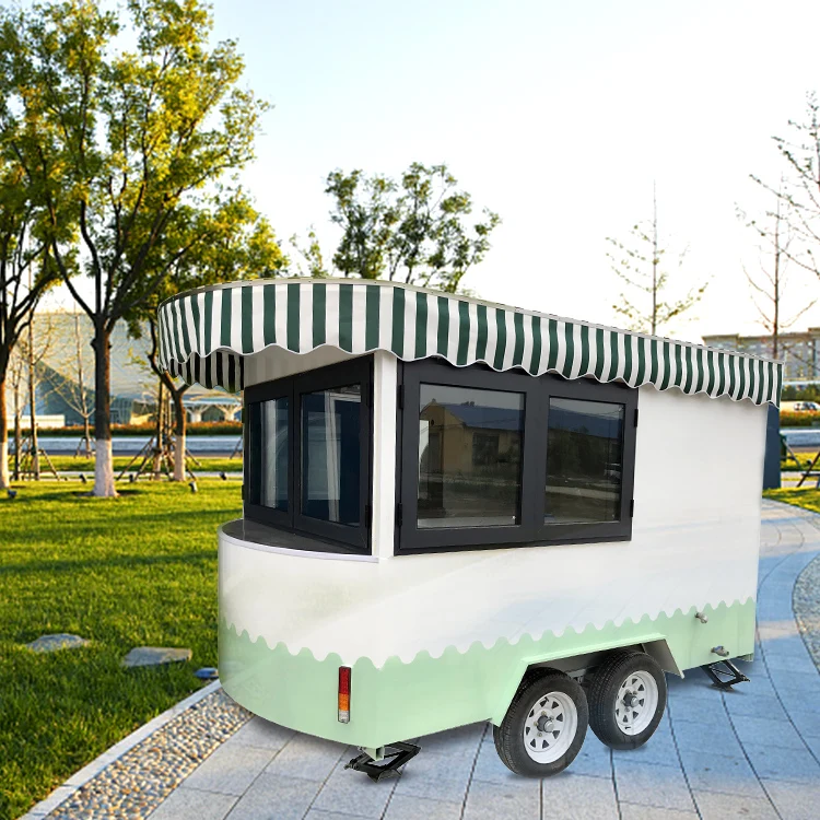 

Coffee Cart Trailer/ mobile coffee trailer/ trailer hot dog cart for sale