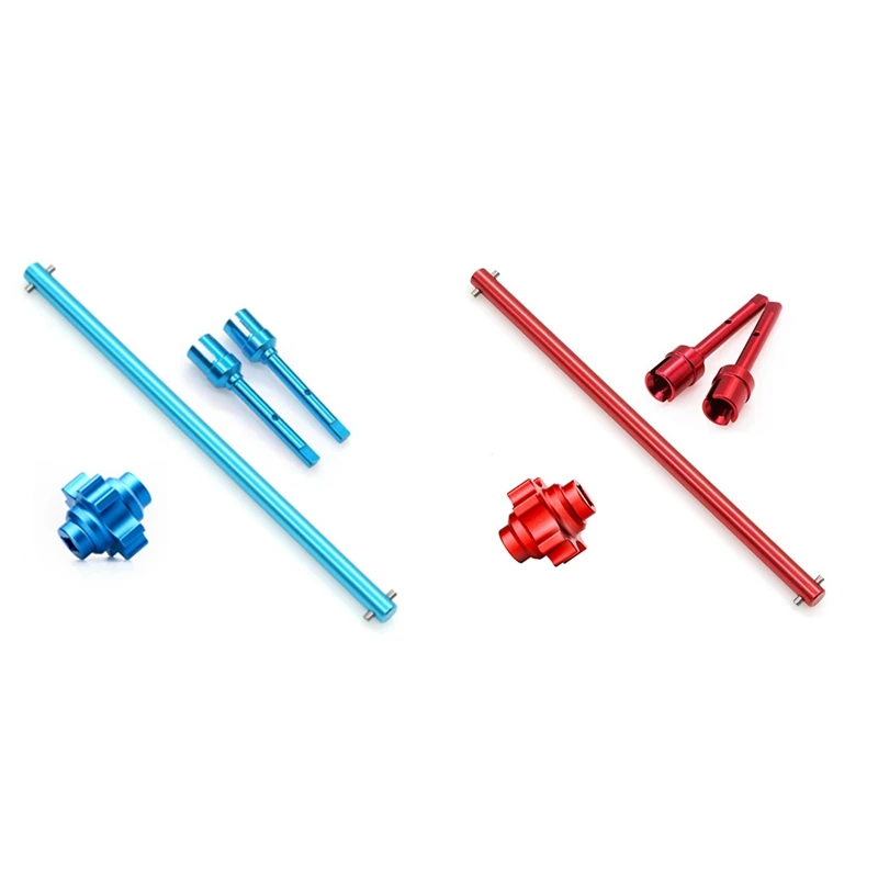 

Металлический центральный приводной вал, пропеллер, соединительный дифференциальный замок, катушка для Tamiya TT02 TT02B 1/10, Радиоуправляемая маш...