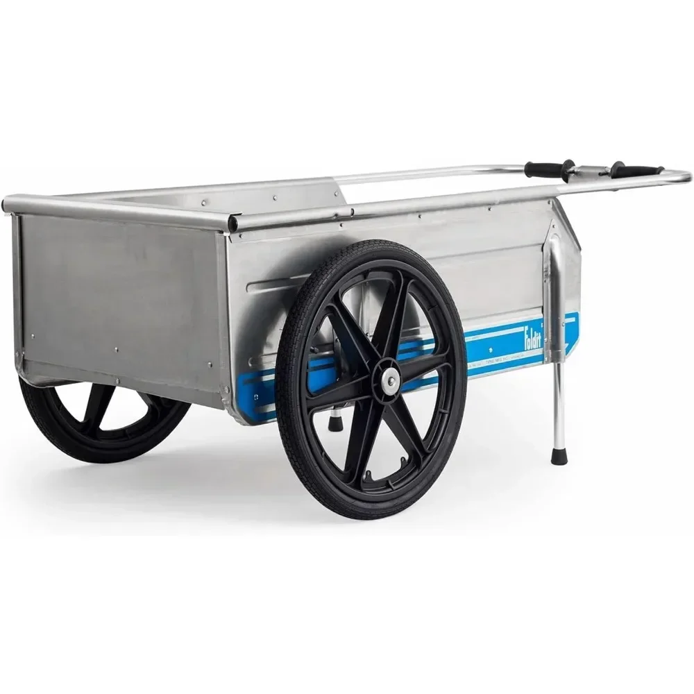 Складная универсальная тележка Кемпинговая Ручная ручная садовая 23 дюйма Г x 55