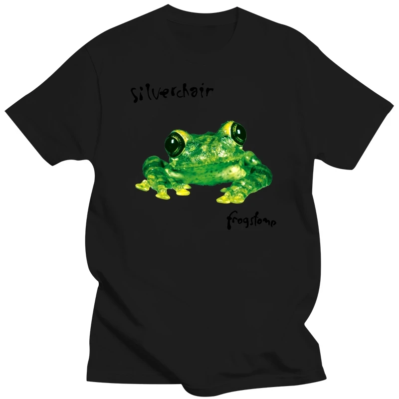 SILVERCHAIR FROGSTOMP футболка забавная хлопковая Футболка винтажный подарок для мужчин и