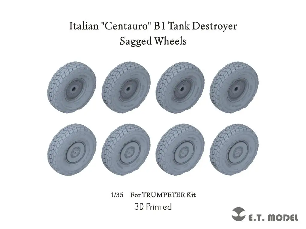 Фото ETModel P35-164 1/35 Итальянский «Кентаро» Bl Tank DestroyerПогруженные колеса 3D-печать №1