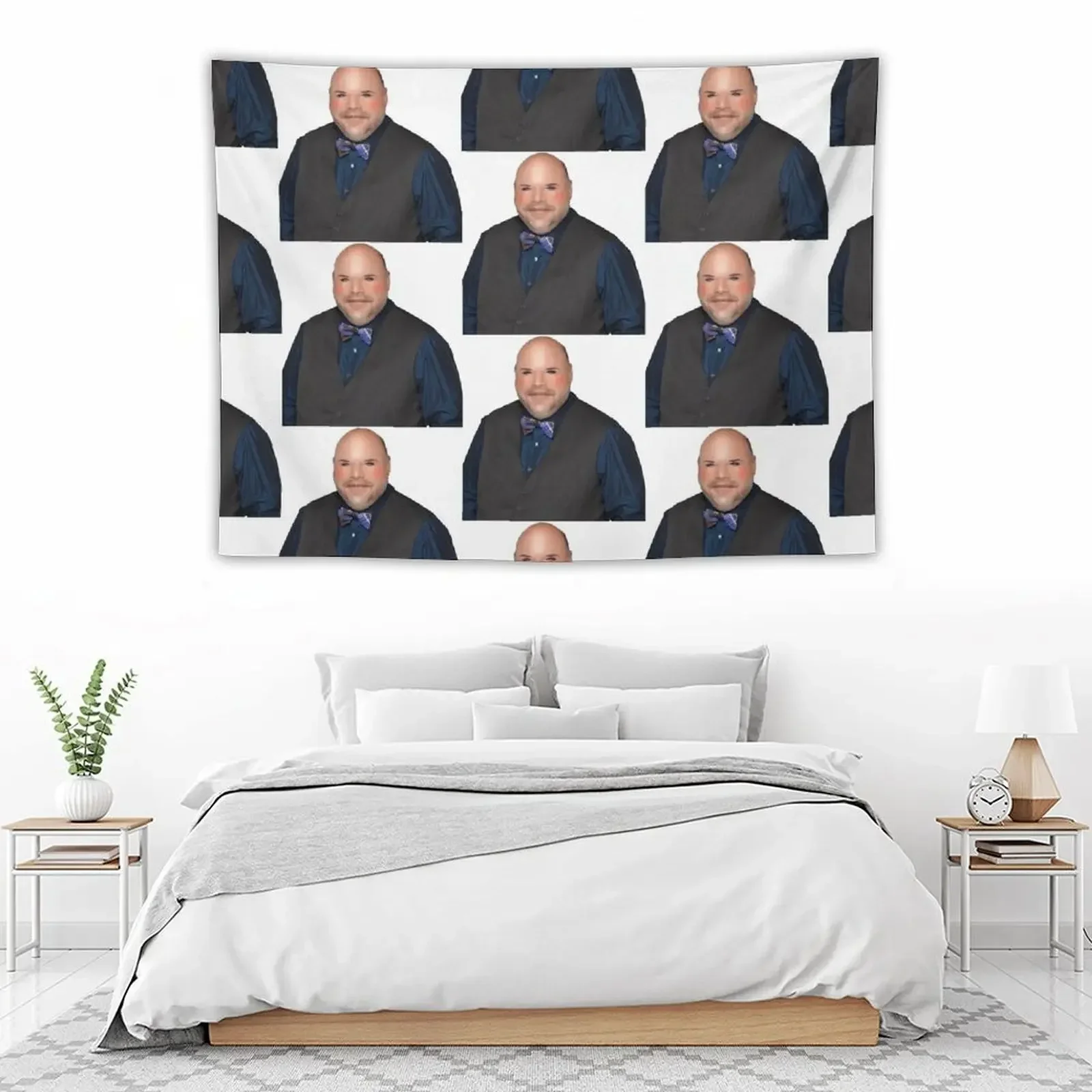 Декоративный настенный гобелен с рисунком аниме бертама