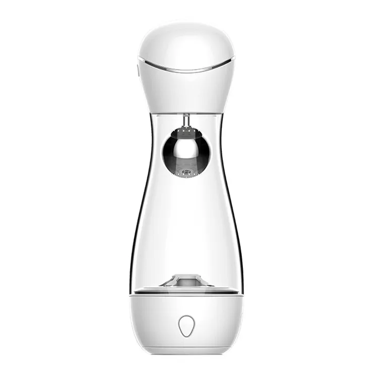 Portable USB Rechargeable Electrolysis Alkaline Rich Hydrogen Ion Generator Water Bottle For Outdoor
