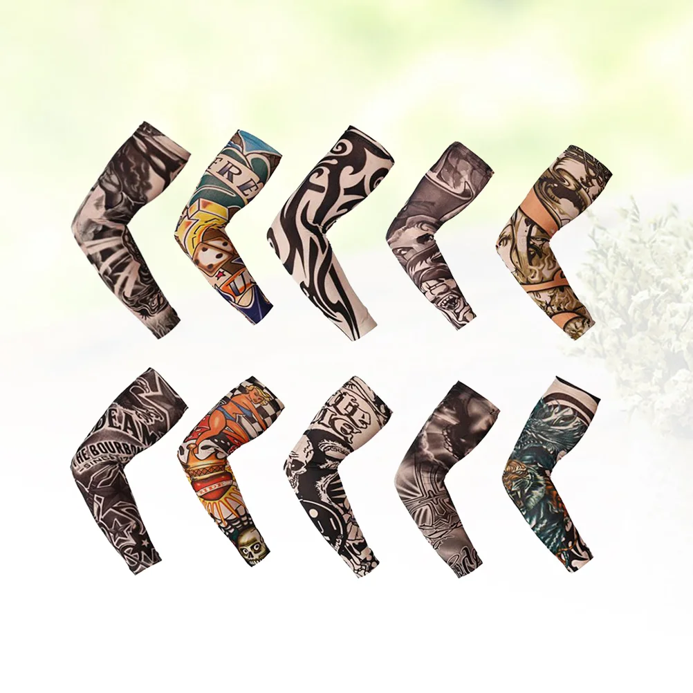 

Cycling Sun Block Sleevelet Men's Sleeves UV Protection Arm Cover Cuffs