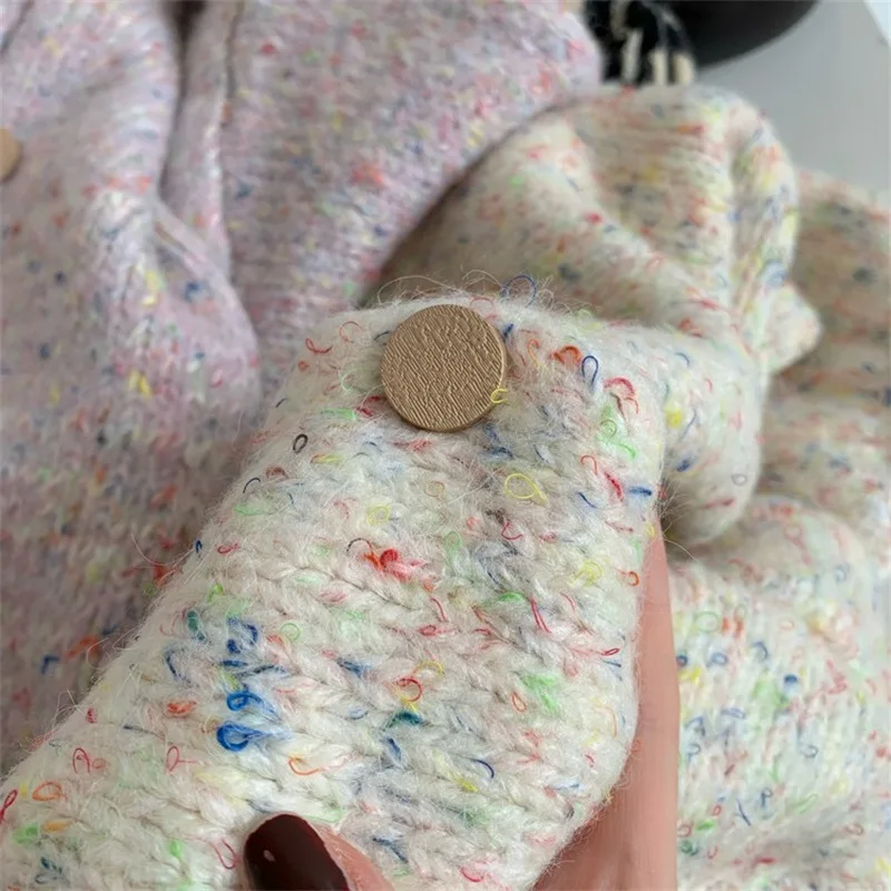 Винтажный мягкий яркий женский свитер Neploe пальто модель сезона осень-зима 2024