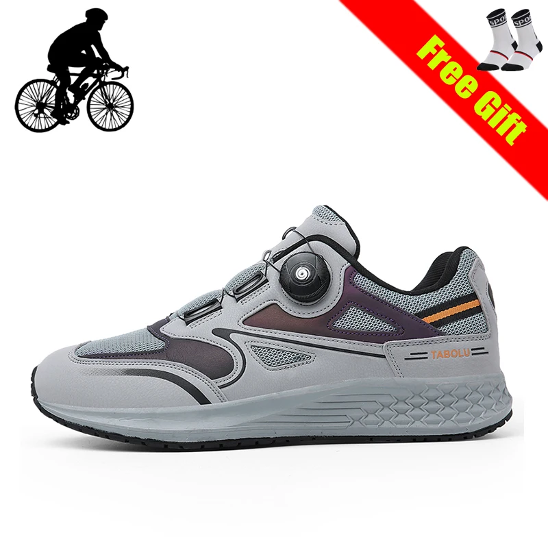 

Cycling Sneakers Casual Rubber Sole Racing Mountain Bike Shoes For Men Women Sapatilha Ciclismo Speed Riding Bicycle Footwear